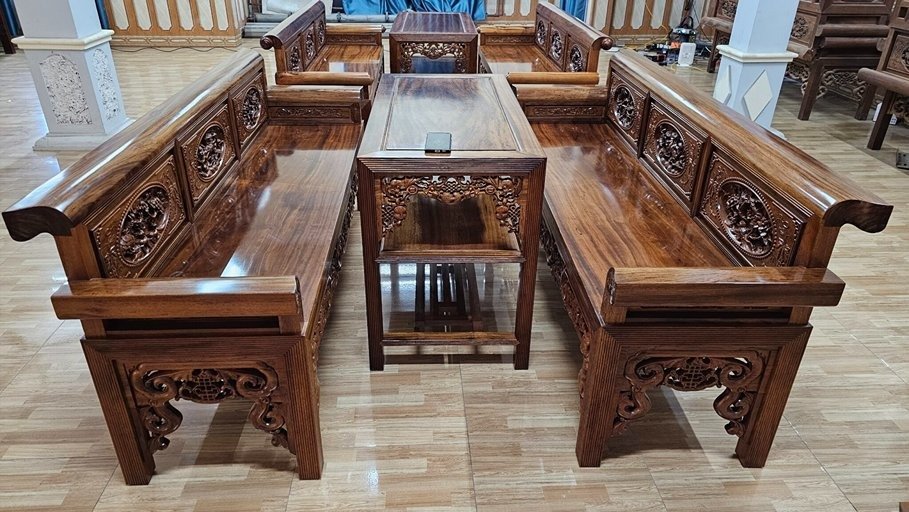 Xưởng đồ gỗ trường kỷ Ninh Bình Trọng Hiếu